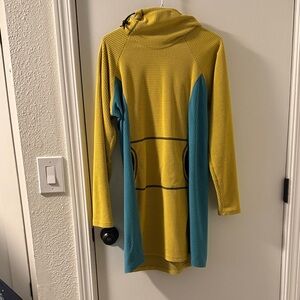 Melanzana Yellow and Teal Dress